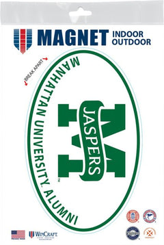 Manhattan University 3.5x5.5 Macot Alumni Magnet
