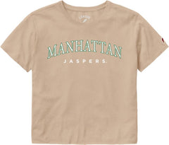 Manhattan University Women's Crop Short Sleeve T-Shirt