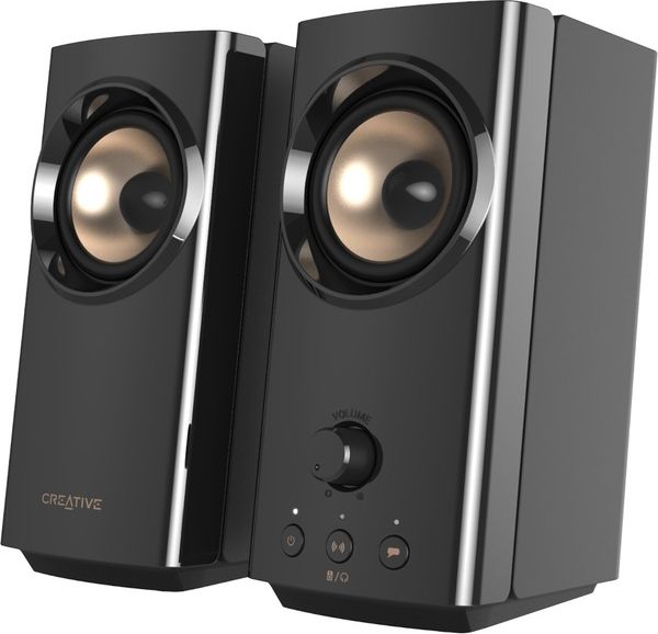 Creative T60 2.0 Bluetooth Speaker System - Black - ONLINE ONLY