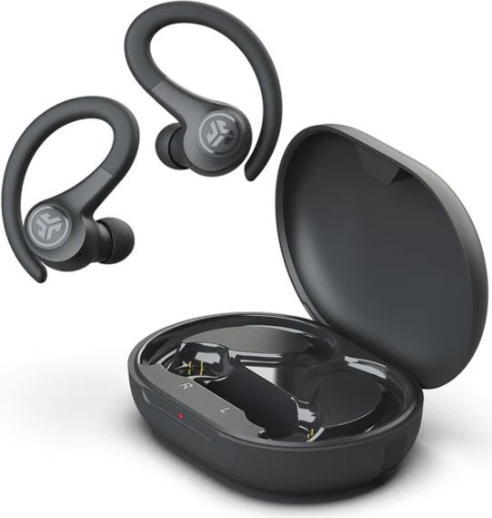 JLab - GO Air Sport True Wireless Earbuds- GRAPHITE BLACK - ONLINE ONLY