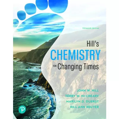 Pearson eText Chemistry for Changing Times -- Instant Access