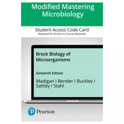 Mastering Microbiology with Pearson eText Access Code for Brock Biology of Microorganisms