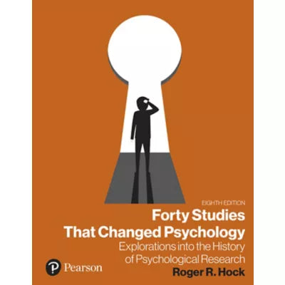 Pearson eText for Forty Studies that Changed Psychology -- Instant Access