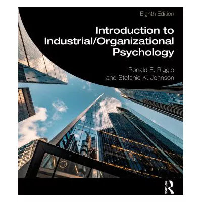 Intro to Industrial/Organizational Psychology