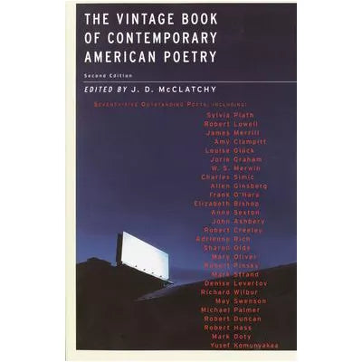 Vintage Book of Contemporary Amer Poetry
